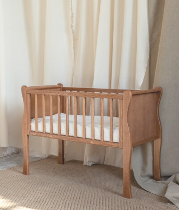 Spjälsäng sidosäng Majestic, vintage