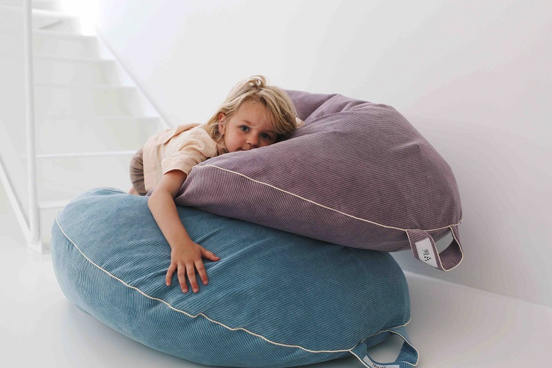 Bini saccosäck Cozy, blå - Bild 2
