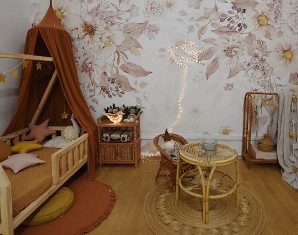 Dekorillo, mural Boho bloom