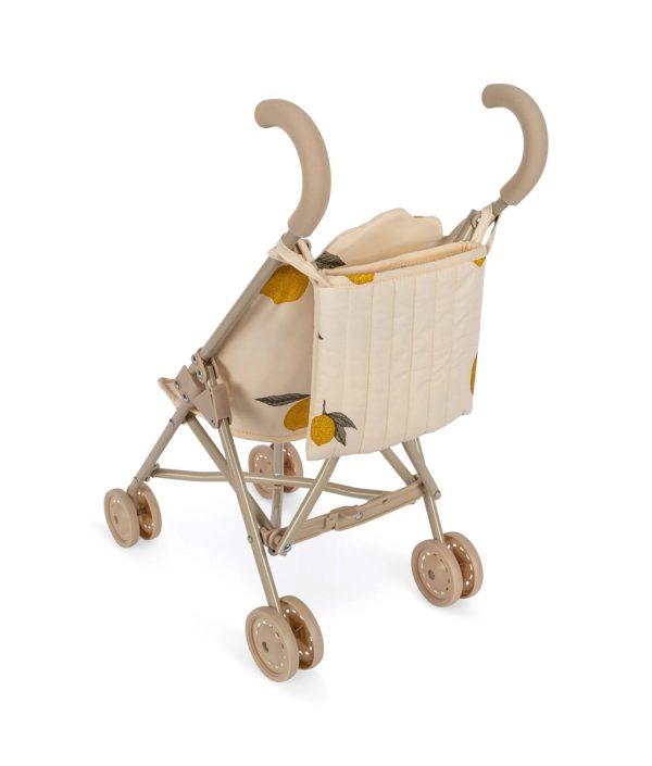Konges Sløjd, dockvagn stroller, Mon grand citron glitter