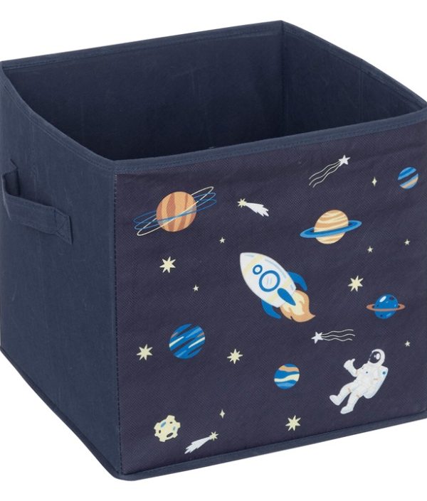 Förvaringskorg Rymden, 2-pack