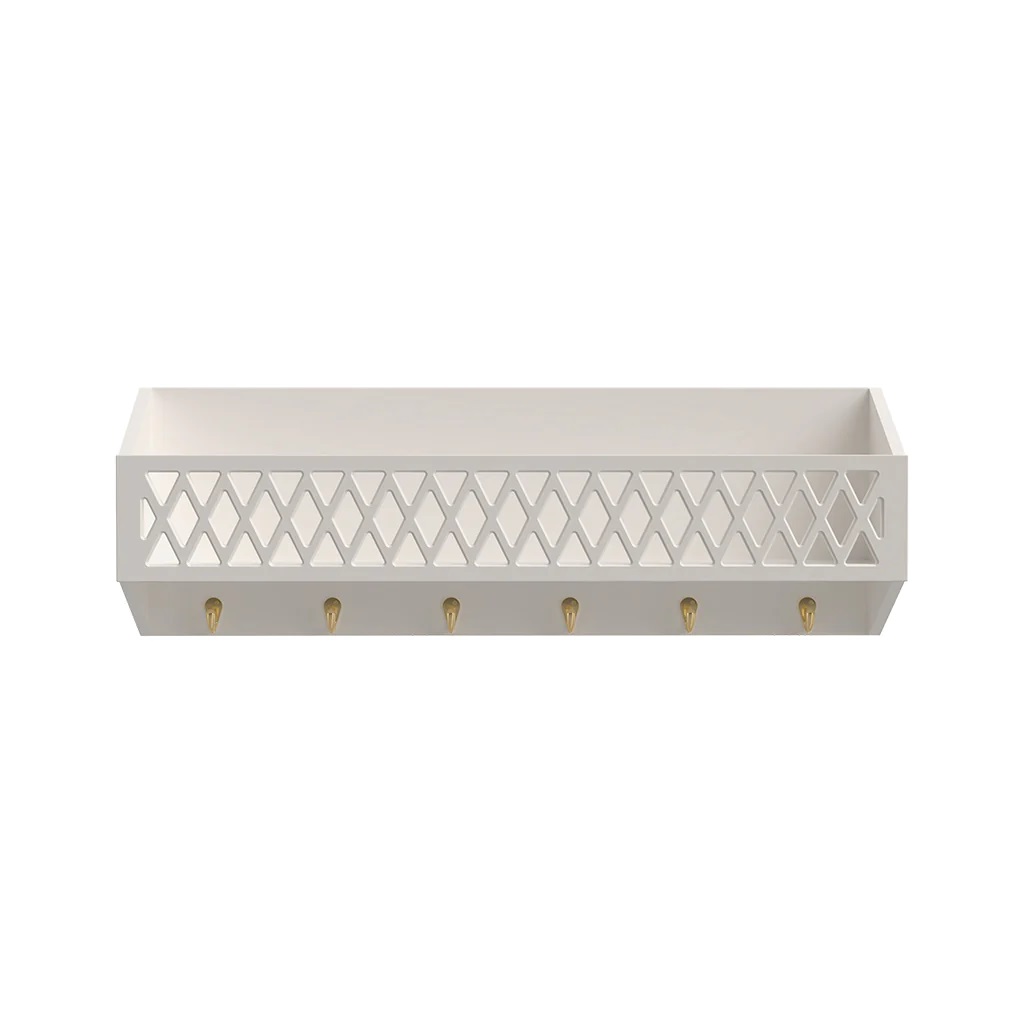 Cam Cam, Harlequin hylla med krokar, light sand