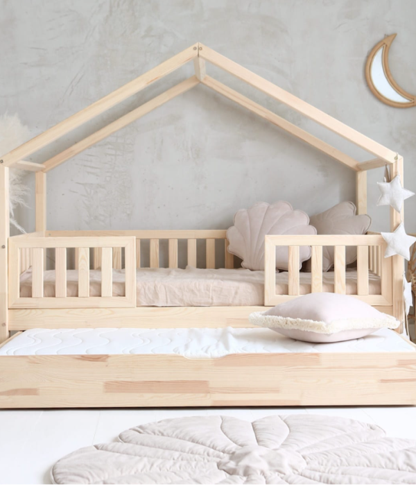 Hussäng Karla Duo natur 90x190 cm med extra säng