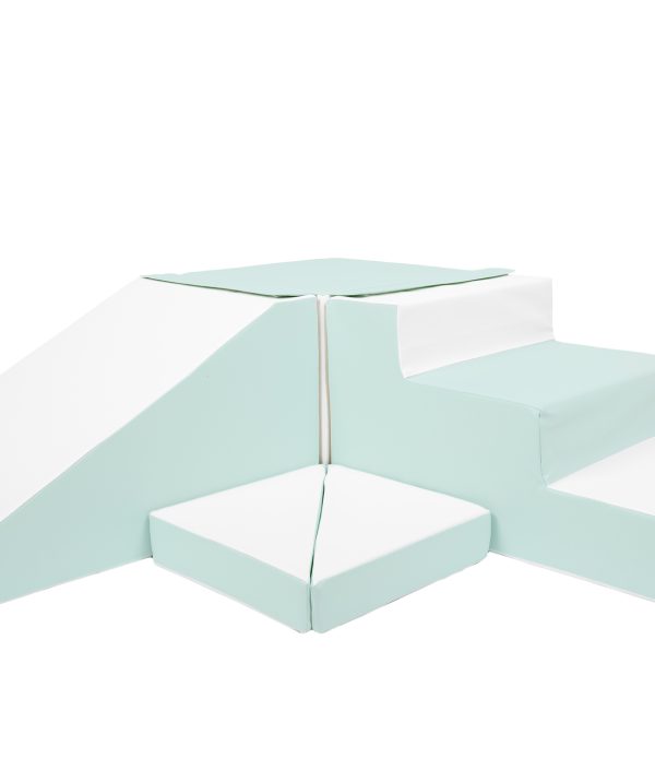 Byggbar mint rutschkana till barnrummet