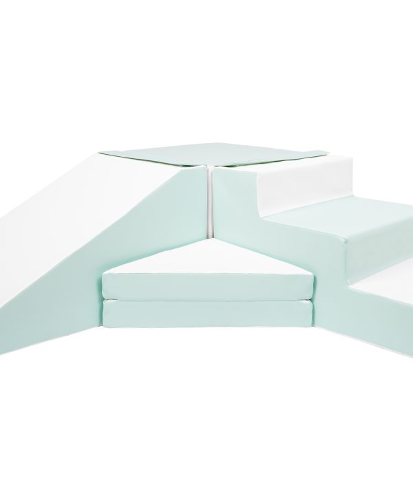 Byggbar mint rutschkana till barnrummet