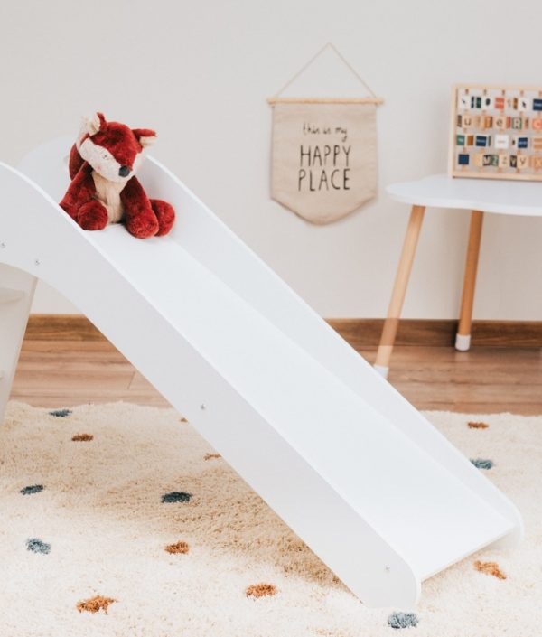 Babylove, Junior vit/natur rutschkana i trä