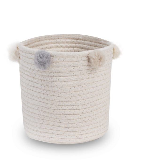 Babylove förvaringskorg till barnrummet (creme)