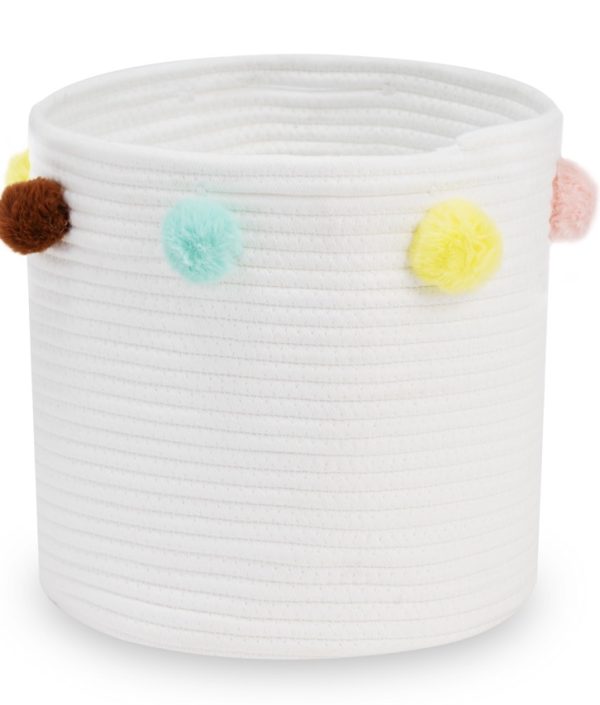 Babylove stor förvaringskorg till barnrummet (creme)