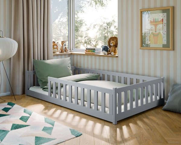 Barnsäng Ossian 120x200 cm, grå